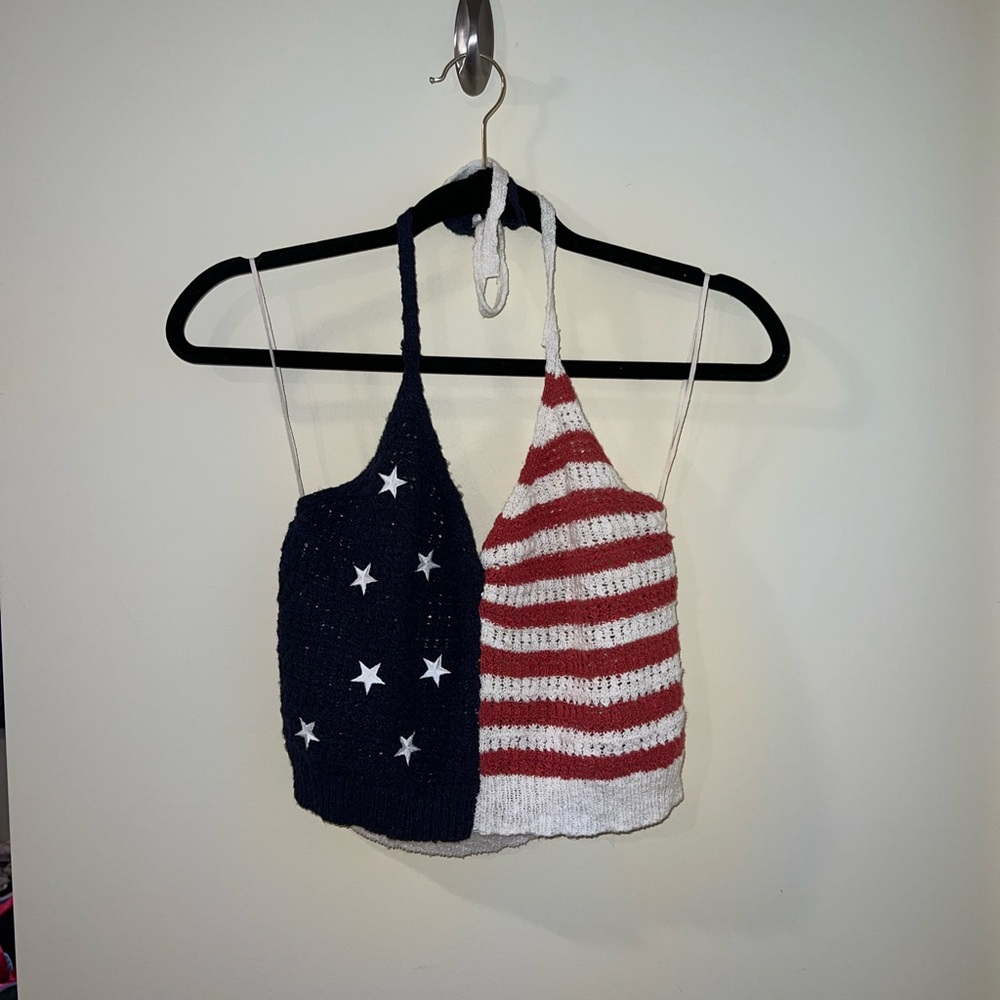 American eagle USA halter